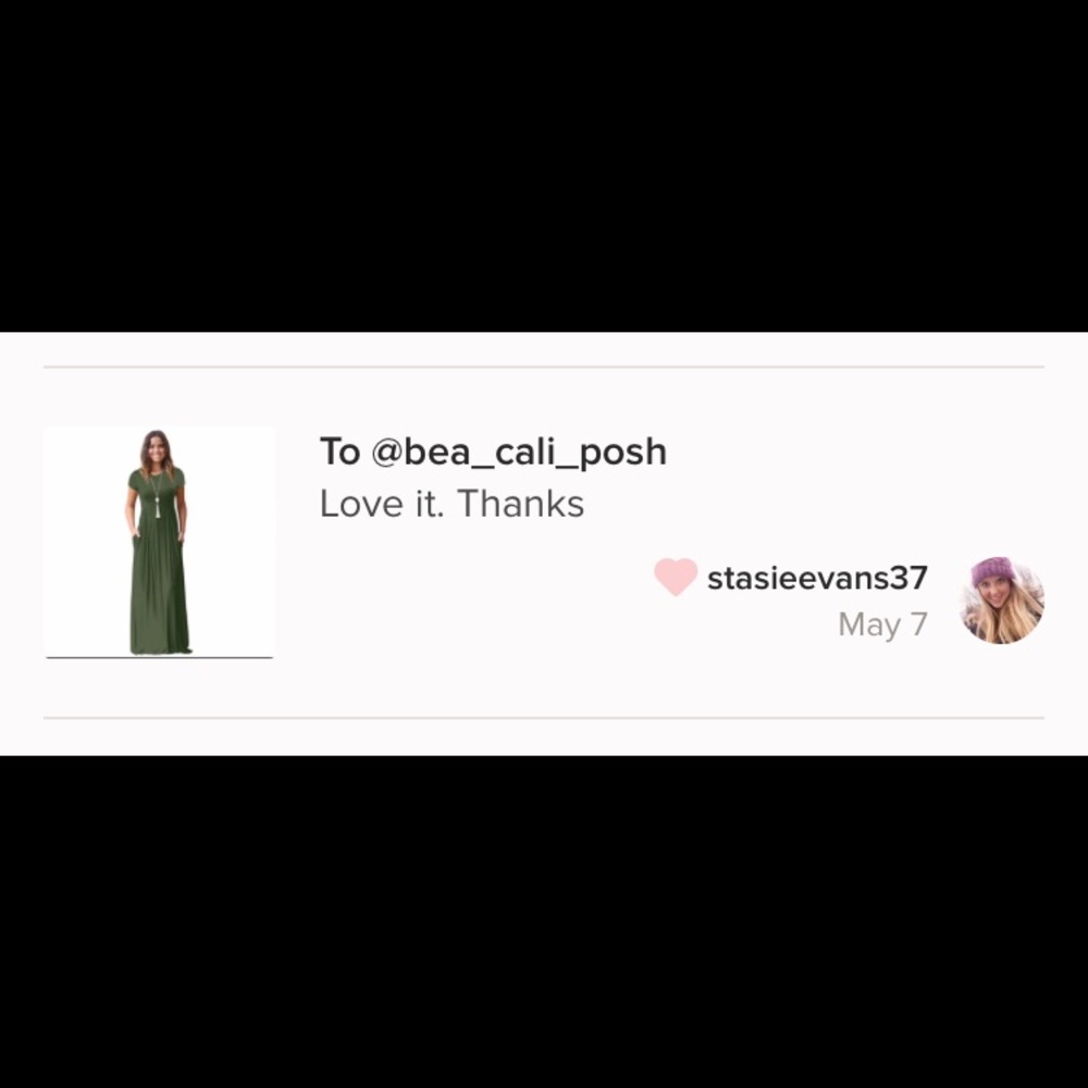 (Not Restocking- last 1) Maxi dress with pockets. - Picture 2 of 4